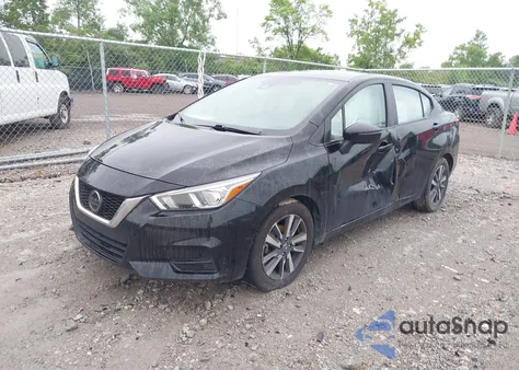 2021 Nissan Versa Sv Xtronic Cvt из США, поврежденный, VIN 3N1CN8EV3ML875053